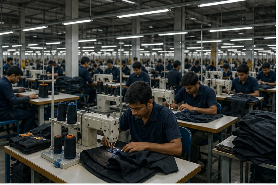 Workwear manufacturing process
