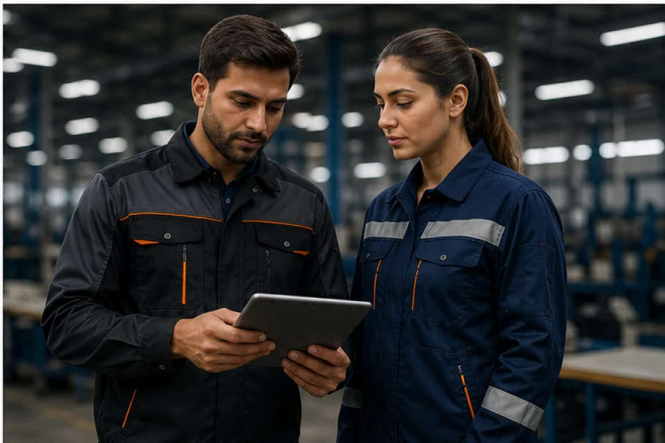 Workwear manufacturing process